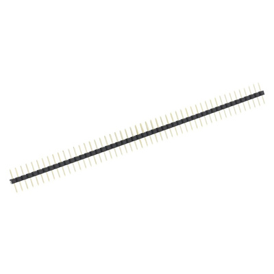 HARWIN M22 Series Straight Through Hole Pin Header, 50 Contact(s), 2.0mm Pitch, 1 Row(s), Unshrouded