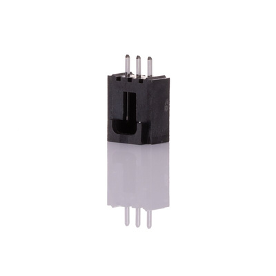 Molex SL Series Straight Through Hole PCB Header, 3 Contact(s), 2.54mm Pitch, 1 Row(s), Shrouded