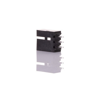 Molex SL Series Straight Through Hole PCB Header, 3 Contact(s), 2.54mm Pitch, 1 Row(s), Shrouded