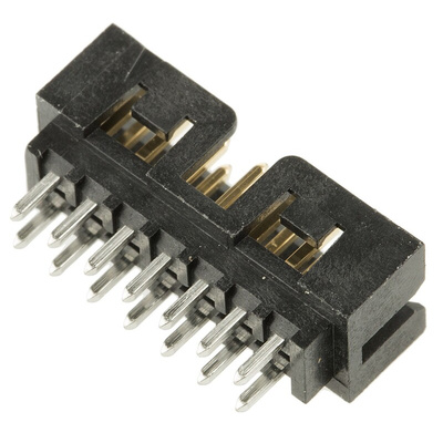 Molex Milli-Grid Series Straight Through Hole PCB Header, 14 Contact(s), 2.0mm Pitch, 2 Row(s), Shrouded