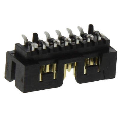 Molex Milli-Grid Series Straight Surface Mount PCB Header, 14 Contact(s), 2.0mm Pitch, 2 Row(s), Shrouded