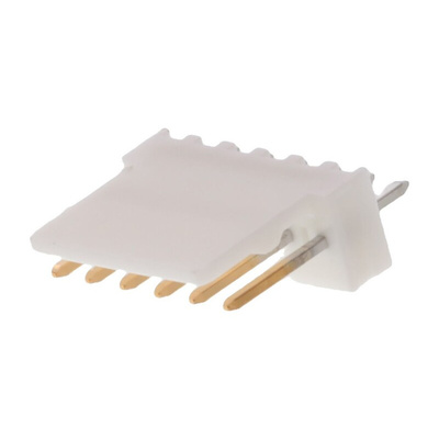 Molex KK 254 Series Straight Through Hole Pin Header, 6 Contact(s), 2.54mm Pitch, 1 Row(s), Unshrouded