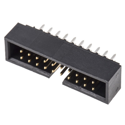 Molex C-Grid Series Straight Through Hole PCB Header, 20 Contact(s), 2.54mm Pitch, 2 Row(s), Shrouded