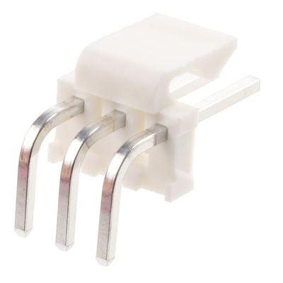 Molex KK 396 Series Right Angle Through Hole Pin Header, 3 Contact(s), 3.96mm Pitch, 1 Row(s), Unshrouded