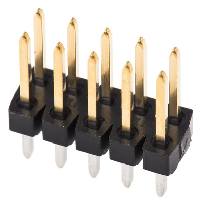 Molex C-Grid III Series Straight Through Hole Pin Header, 10 Contact(s), 2.54mm Pitch, 2 Row(s), Unshrouded