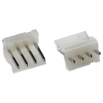 Molex KK 396 Series Straight Through Hole Pin Header, 4 Contact(s), 3.96mm Pitch, 1 Row(s), Unshrouded