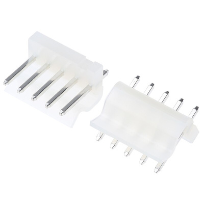 Molex KK 396 Series Straight Through Hole Pin Header, 5 Contact(s), 3.96mm Pitch, 1 Row(s), Unshrouded