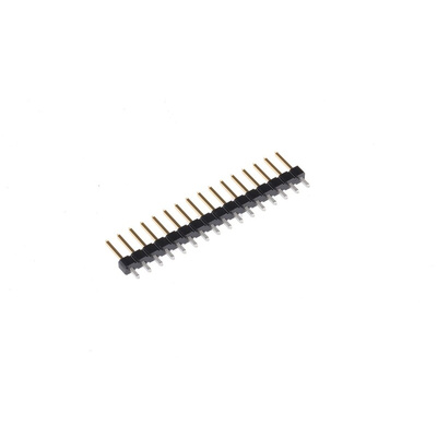 Amphenol Communications Solutions BergStik Series Straight Through Hole Pin Header, 16 Contact(s), 2.54mm Pitch, 1