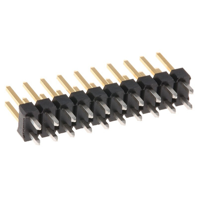 Amphenol Communications Solutions BergStik Series Straight Through Hole Pin Header, 20 Contact(s), 2.54mm Pitch, 2