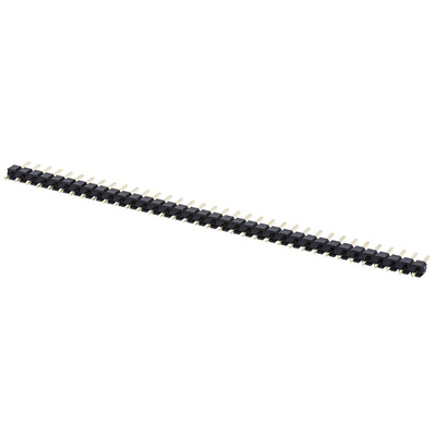 ASSMANN WSW AW140 Series Straight Through Hole Pin Header, 36 Contact(s), 2.54mm Pitch, 1 Row(s), Unshrouded