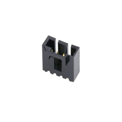 Molex SL Series Straight Through Hole PCB Header, 4 Contact(s), 2.54mm Pitch, 1 Row(s), Shrouded