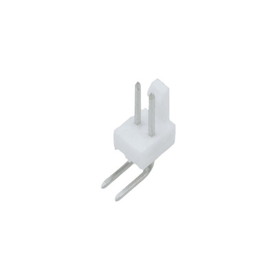Molex KK 254 Series Right Angle Through Hole Pin Header, 2 Contact(s), 2.54mm Pitch, 1 Row(s), Unshrouded