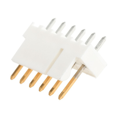 Molex KK 254 Series Straight Through Hole Pin Header, 6 Contact(s), 2.54mm Pitch, 1 Row(s), Unshrouded