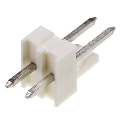 Molex KK 254 Series Straight Through Hole Pin Header, 2 Contact(s), 2.54mm Pitch, 1 Row(s), Unshrouded