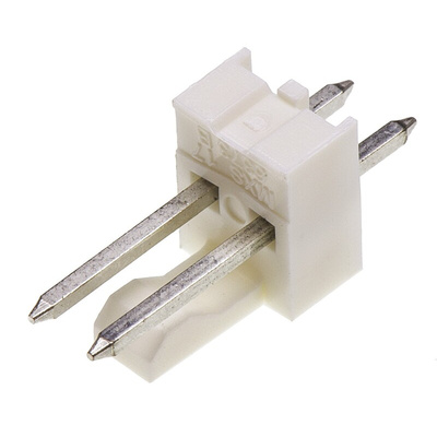 Molex KK 254 Series Straight Through Hole Pin Header, 2 Contact(s), 2.54mm Pitch, 1 Row(s), Unshrouded
