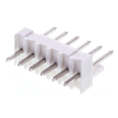 Molex KK 254 Series Straight Through Hole Pin Header, 6 Contact(s), 2.54mm Pitch, 1 Row(s), Unshrouded