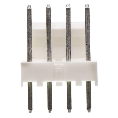 Molex KK 254 Series Straight Through Hole Pin Header, 4 Contact(s), 2.54mm Pitch, 1 Row(s), Unshrouded