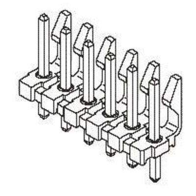 Molex KK 396 Series Straight Through Hole Pin Header, 6 Contact(s), 3.96mm Pitch, 1 Row(s), Unshrouded
