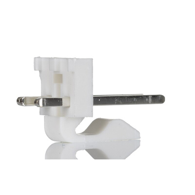 Molex 41791 Series Straight Through Hole Pin Header, 2 Contact(s), 3.96mm Pitch, 1 Row(s), Unshrouded