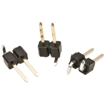HARWIN M20 Series Straight Surface Mount Pin Header, 3 Contact(s), 2.54mm Pitch, 1 Row(s), Unshrouded