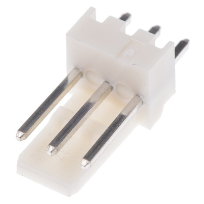 Molex Mini-Latch Series Straight Through Hole Pin Header, 3 Contact(s), 2.5mm Pitch, 1 Row(s), Unshrouded