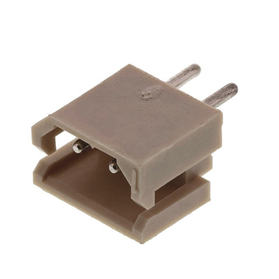 Molex SPOX Series Straight Through Hole PCB Header, 2 Contact(s), 2.5mm Pitch, 1 Row(s), Shrouded