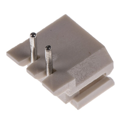 Molex SPOX Series Right Angle Through Hole PCB Header, 2 Contact(s), 2.5mm Pitch, 1 Row(s), Shrouded