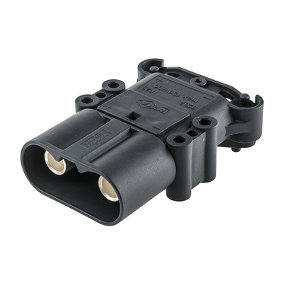Rema Straight PCB Header, 2 Contact(s), 1 Row(s), Shrouded