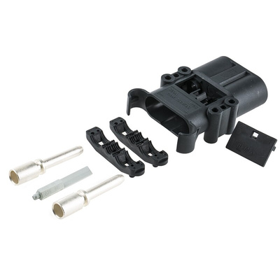Rema Straight PCB Header, 2 Contact(s), 1 Row(s), Shrouded
