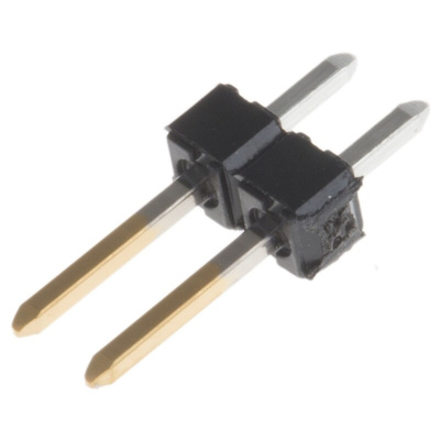 Molex KK 254 Series Straight Through Hole Pin Header, 2 Contact(s), 2.54mm Pitch, 1 Row(s), Unshrouded