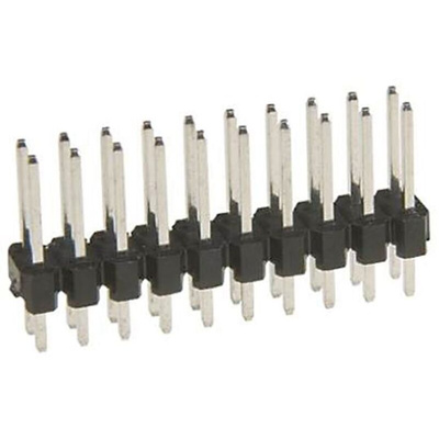 HARWIN M20 Series Straight Through Hole Pin Header, 72 Contact(s), 2.54mm Pitch, 2 Row(s), Unshrouded