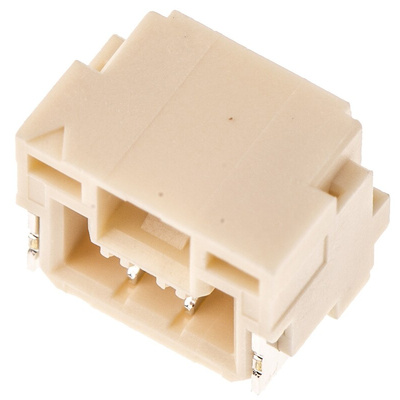 JST GH Series Right Angle Surface Mount PCB Header, 2 Contact(s), 1.25mm Pitch, Shrouded