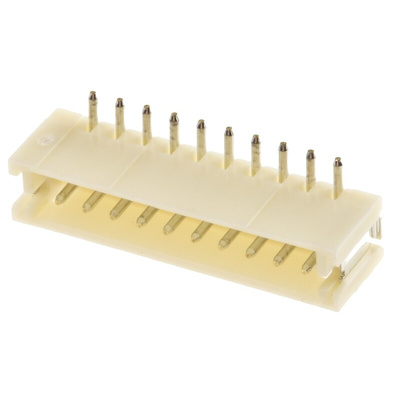 JST ZH Series Top Entry Surface Mount PCB Header, 10 Contact(s), 1.5mm Pitch, 1 Row(s), Shrouded