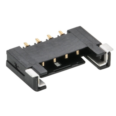 Molex Pico-Lock Series Right Angle Surface Mount PCB Header, 4 Contact(s), 1.5mm Pitch, 1 Row(s), Shrouded