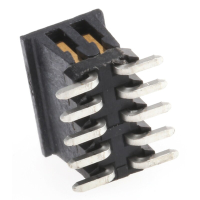 Amphenol Communications Solutions Minitek127 Series Straight Surface Mount Pin Header, 10 Contact(s), 1.27mm Pitch, 2