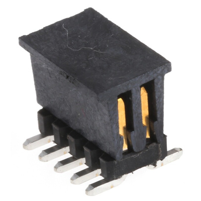 Amphenol Communications Solutions Minitek127 Series Straight Surface Mount Pin Header, 10 Contact(s), 1.27mm Pitch, 2