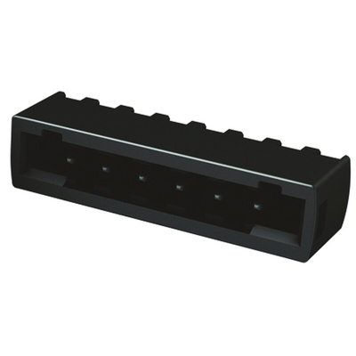 HARTING Har-Flexicon Series Straight Surface Mount PCB Header, 4 Contact(s), 2.54mm Pitch, 1 Row(s), Shrouded