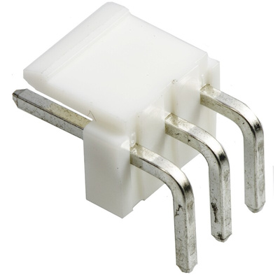 JST VH Series Right Angle Through Hole PCB Header, 3 Contact(s), 3.96mm Pitch, 1 Row(s), Shrouded