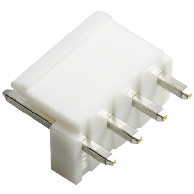 JST VH Series Straight Through Hole PCB Header, 4 Contact(s), 3.96mm Pitch, 1 Row(s), Shrouded