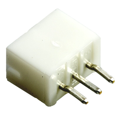 JST PH Series Straight Through Hole PCB Header, 3 Contact(s), 2.0mm Pitch, 1 Row(s), Shrouded