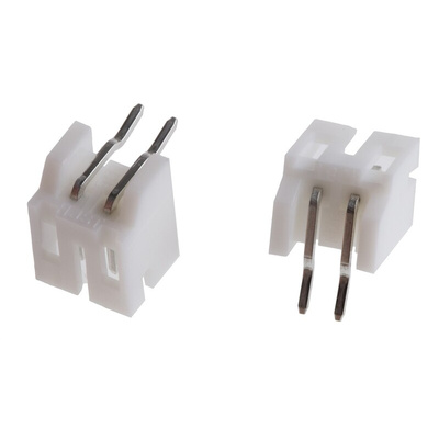 JST PH Series Right Angle Through Hole PCB Header, 2 Contact(s), 2.0mm Pitch, 1 Row(s), Shrouded
