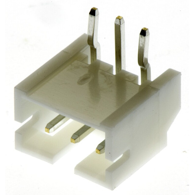 JST PH Series Right Angle Through Hole PCB Header, 3 Contact(s), 2.0mm Pitch, 1 Row(s), Shrouded
