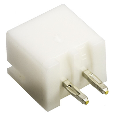 JST XH Series Straight Through Hole PCB Header, 2 Contact(s), 2.5mm Pitch, 1 Row(s), Shrouded
