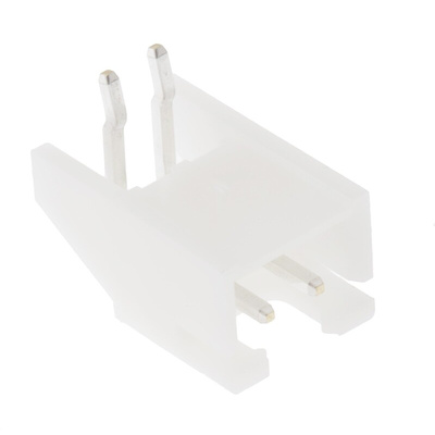 JST XH Series Right Angle Through Hole PCB Header, 2 Contact(s), 2.5mm Pitch, 1 Row(s), Shrouded