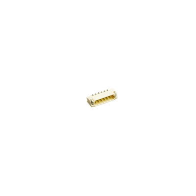 JST XSR Series Straight Surface Mount PCB Header, 6 Contact(s), 0.6mm Pitch, 1 Row(s), Shrouded