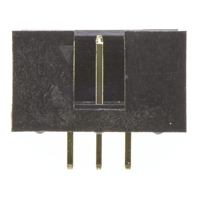 Amphenol T821 Series Straight Through Hole PCB Header, 6 Contact(s), 2.54mm Pitch, 2 Row(s), Shrouded