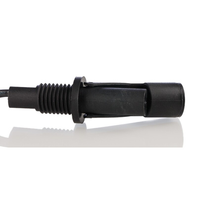 Sensata / Cynergy3 RSF40 Series Horizontal Nylon Float Switch, Float, 500mm Cable, NO/NC, 240V ac Max, 120V dc Max