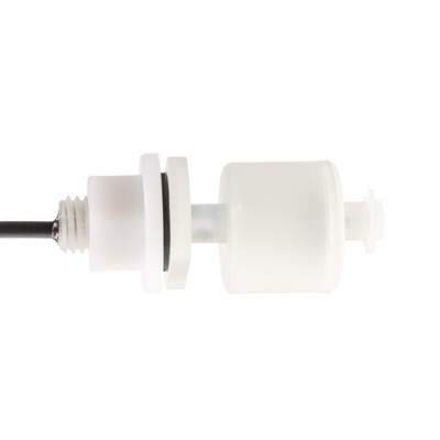 Sensata / Cynergy3 RSF50 Series Vertical Polypropylene Float Switch, Float, 1m Cable, NO/NC, 240V ac Max, 120V dc Max