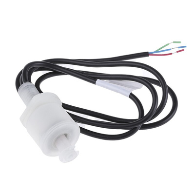 Sensata / Cynergy3 RSF50 Series Vertical Polypropylene Float Switch, Float, 1m Cable, NO/NC