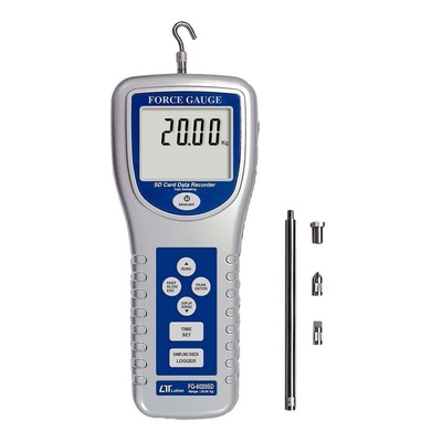 RS PRO Force Gauge RS232, USB, Range: 196N, With RS Calibration